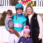 Brittany Russell, with husband Sheldon riding, could make Preakness history with Taj Mahal