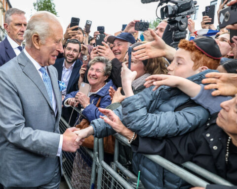 King Charles visits Jewish area of London hit by antisemitic attacks