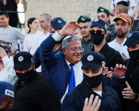 Israelis mark capture of East Jerusalem with Old City parade, racist chants