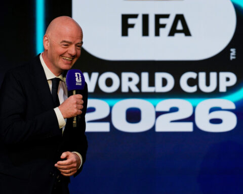 Saudi Arabia signs soccer World Cup deal and says sports investment is a priority