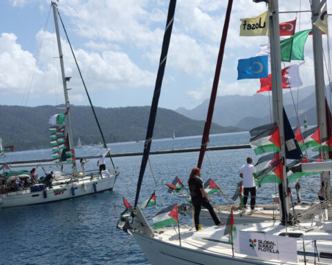 Gaza aid flotilla sets sail again after Israeli interceptions