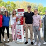 'Can save lives': Teen given a second chance helps donate AED to community center
