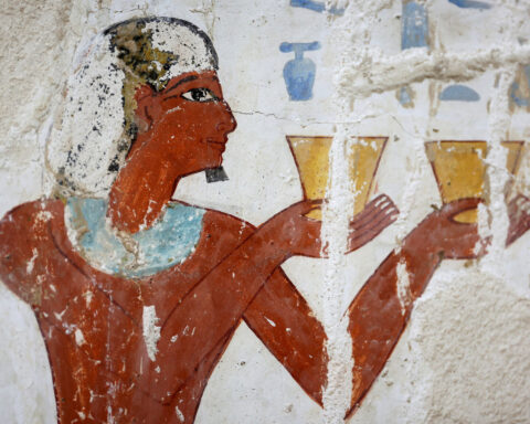 Egypt exhibits Tutankhamun tomb artifact and two restored New Kingdom tombs in Luxor