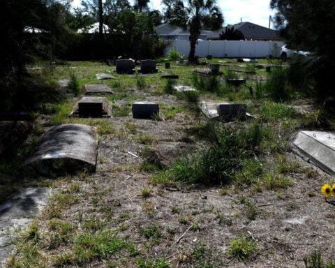 Black cemetery in Florida vandalized, 'Trump' spray-painted on graves
