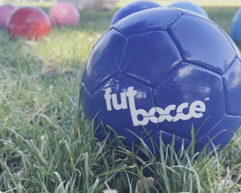 Backyard game guru bets on new soccer-bocce hybrid