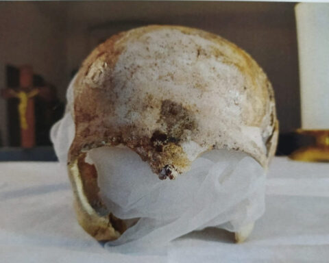 Czech police detain suspect in theft of medieval saint's skull from church