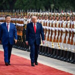 Trump and Xi set for second day of talks after Taiwan warning