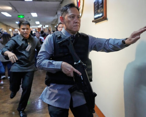 Philippine senator wanted by the International Criminal Court flees from Senate