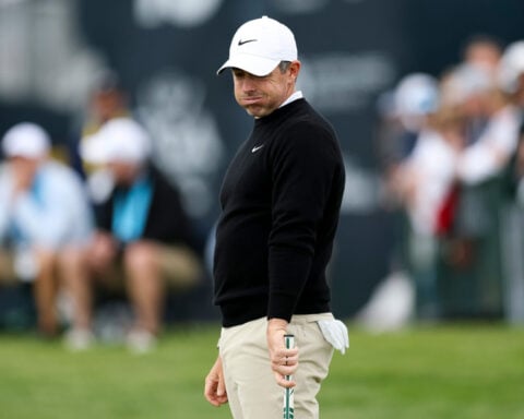 Scottie Scheffler shares lead after first round of PGA Championship