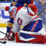 Canadiens goalie Dobes delivers on coach's faith by rebounding from tough start in win over Sabres