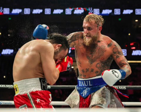 Don't expect Oleksandr Usyk to get into the ring with Jake Paul any time soon