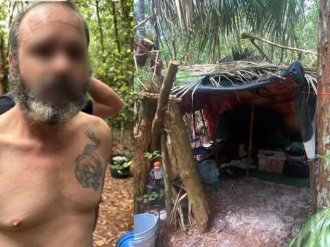 U.S. Marshals find Pennsylvania fugitive living in the woods in Florida