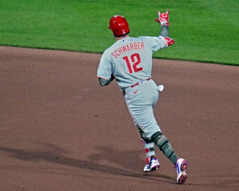 Kyle Schwarber is on a heater. So are the Phillies. It's not a coincidence