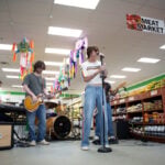 A Latino grocery store in Delaware turns its produce aisle into a music stage