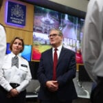 London police prepare for a busy day with two big rallies planned and a soccer final