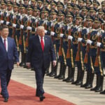 Brass bands in Beijing make way for sticker shock at home as Trump returns to escalating inflation