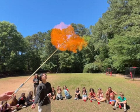 Emory physicist takes science out of the lab and onto the playground