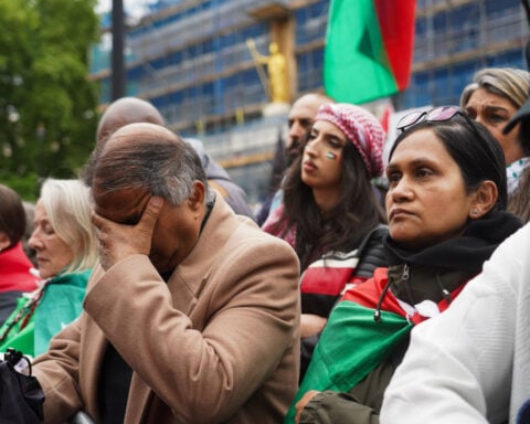 Britain’s hard right on the march as tens of thousands descend on London