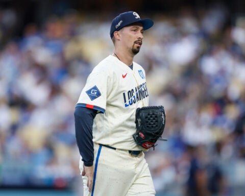 Blake Snell set for surgery to remove loose bodies from elbow. Dodgers expect him back this season