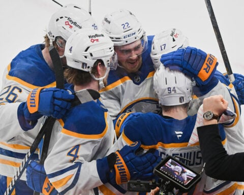 Sabres rally to beat the Canadiens 8-3 to force Game 7