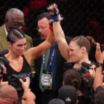 Ronda Rousey stops Gina Carano with an armbar 17 seconds into their double comeback bout