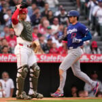 Shohei Ohtani getting on track with season-high 5 RBIs in Dodgers' rout of Angels