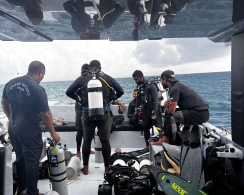 3 Finnish divers arrive in the Maldives to remap the search for the bodies of 4 Italian divers