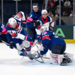 Defending champs US rebounds from a loss to Switzerland by beating Britain 5-1 at ice hockey worlds