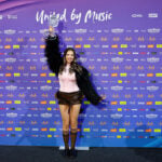 Bulgarians cheer "Bangaranga" and the country's first Eurovision win