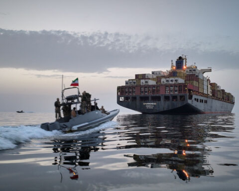 This tiny center in a UK seaside town is the first place vessels under attack in the Persian Gulf call