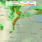 Severe storms with intense tornadoes possible in Central US through Monday