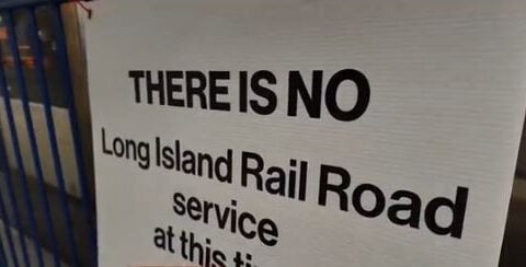 Long Island Rail Road strike leaving riders with marathon travel times to NYC