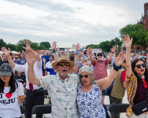 Trump-backed faith event features conservative Christians as critics decry blurring of church-state lines