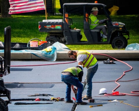 ‘It’s not supposed to look like you’re going to dive in’: Historians criticize Trump’s Reflecting Pool makeover as group sues
