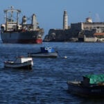 A humanitarian aid ship from Mexico docks in Havana as US-Cuba tensions escalate