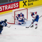 Canada beats Denmark and Crosby tallies 4 assists in third-period surge at hockey worlds