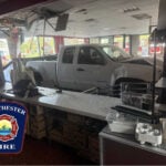Truck crashes into Burger King; Restaurant closed