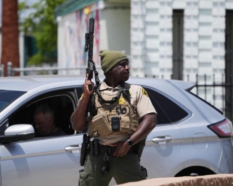 Shooting at San Diego mosque kills 3 men and both suspects are dead, police say