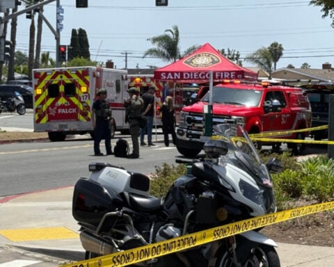 Three victims killed, two suspects dead after shooting at Islamic Center of San Diego