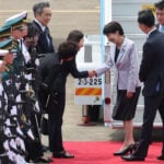 Japanese prime minister travels to meet South Korea president for second leg of hometown summits