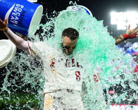 Athletics pitcher J.T. Ginn loses no-hitter in 9th inning, then loses 2-1 to the Angels