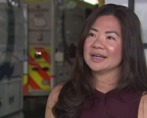 Woman falls 40 feet while rock climbing, credits blood transfusion in survival