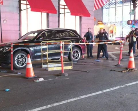 Woman plunges to her death down open NYC manhole after stepping out of a car