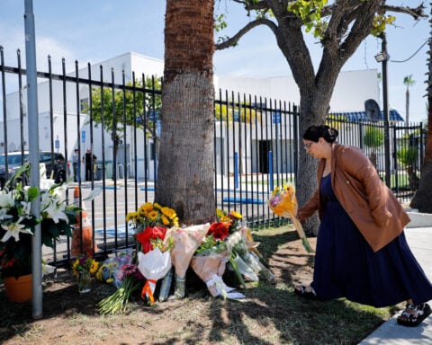 'Anti-Islamic writings' found in car of California mosque shooting suspects, official says