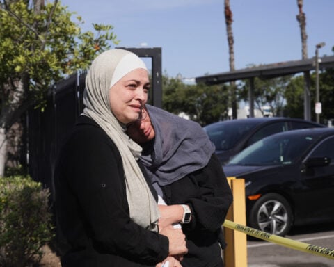 San Diego mosque shooters met online and left writings expressing hate, FBI says