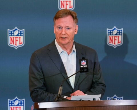 Roger Goodell says the NFL is cooperating with the Florida AG after receiving subpoena
