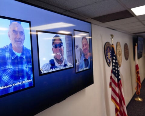 San Diego mosque shooters met online and left writings expressing hate, FBI says