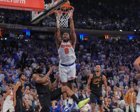 'We were attacking Harden': Knicks, Brunson go after Cavs veteran to key their improbable comeback