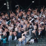 Shirtless fans the stars at MLB stadiums as "Tarps Off" trend sweeps baseball world