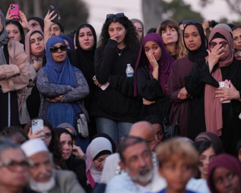 San Diego mosque shooters met online and left writings expressing hate, FBI says